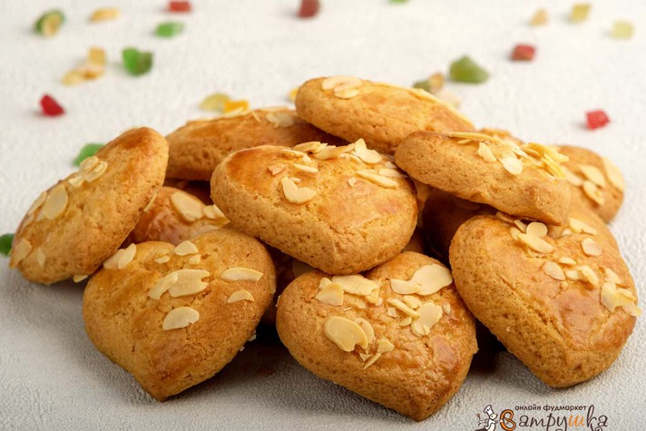 Печенье Творожное с арахисом 200гр 0